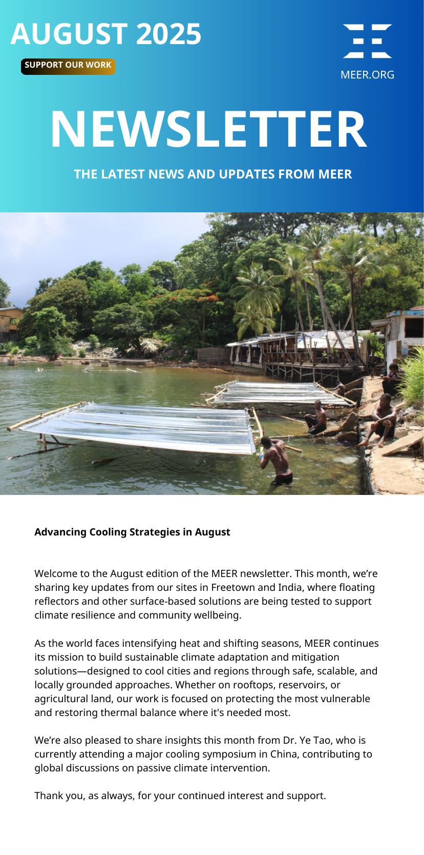 Newsletter August 2025