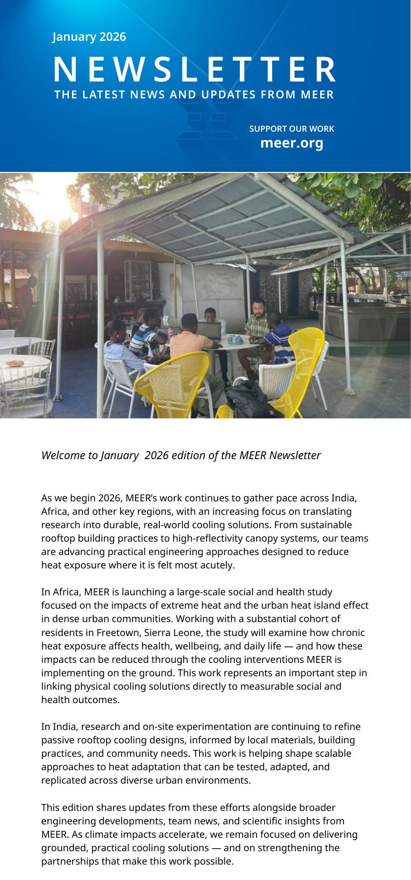 Newsletter January 2026