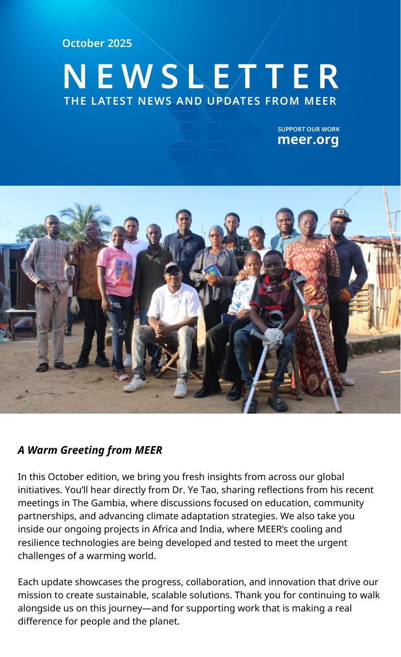 Newsletter October 2025