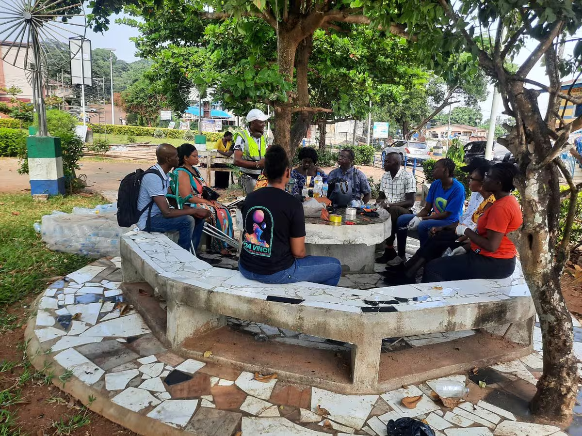 Empowering change: an upcycling session with the Dorothy Springer Trust