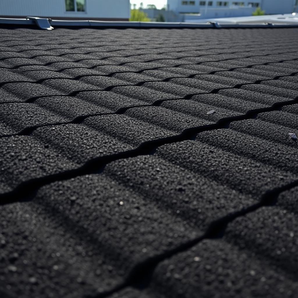 Black roofing felt